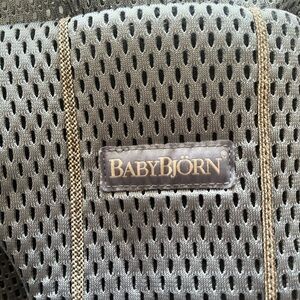 Baby Bjorn light blue mesh bouncer cover